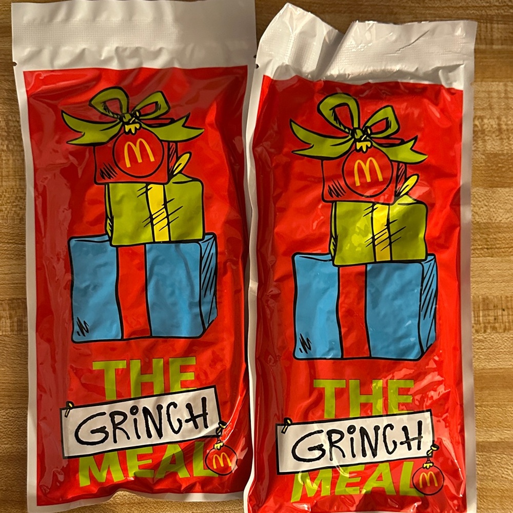 McDonald Socks Grinch